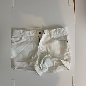 Cat and Jack white jean shorts